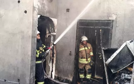 Hatay'da Ev Yangını Kontrol Altına Alındı