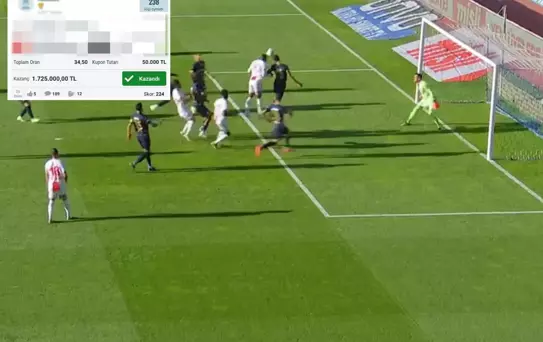 Ülkenin konuştuğu maçta şok kupon! 50 bin TL yatırdı, kazandığı para akıllara zarar