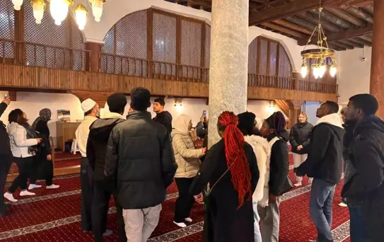 Yabancı üniversite öğrencileri Şuhut'un tarih ve kültürüyle buluştu