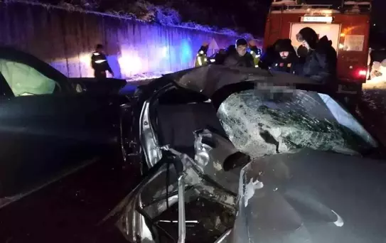 Sinop'ta feci kaza: Araçtan sağ çıkamadılar