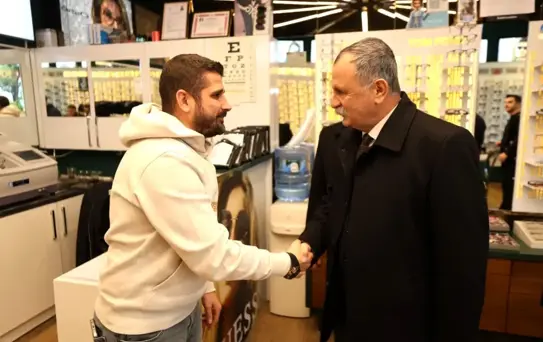 Başkan Balaban esnafı dinlemeye devam ediyor