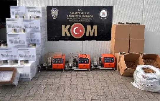 Sakarya'da Kaçakçılık Operasyonu: 4 Gözaltı