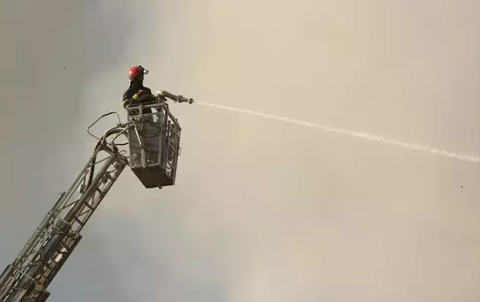 Erbil'de Fabrikada Yangın, Okullar Tatil