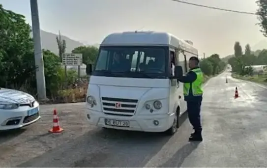 Uşak'ta Okul Çevresine Denetim