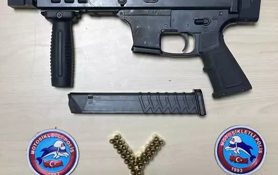 Kastamonu'da Tabanca ile Tutuklama