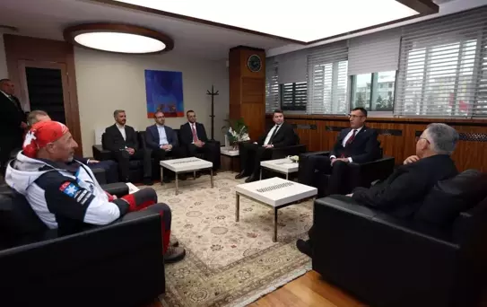 Başkan Büyükkılıç, Türkiye Dağcılık Federasyonu heyetini ağırladı