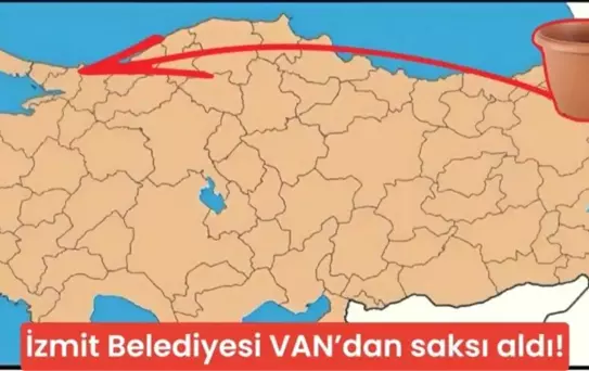 İzmit'te ilginç saksı tartışması