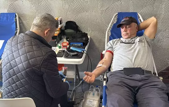 25 Yılda 41 Ünite Kan Bağışı