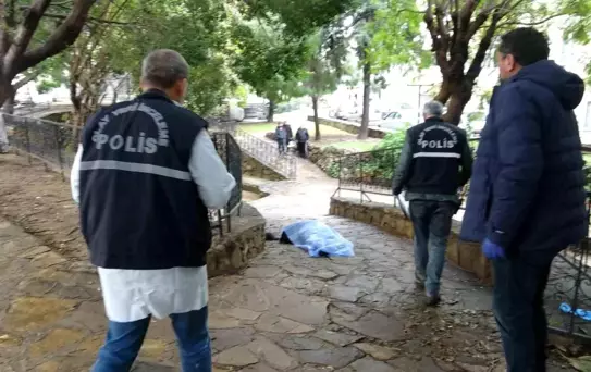 Evinin önündeki parkta ölü bulundu