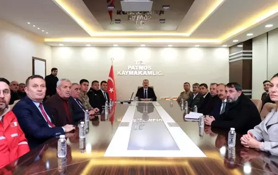 Vali Bozkurt, Patnos'ta incelemelerde bulundu