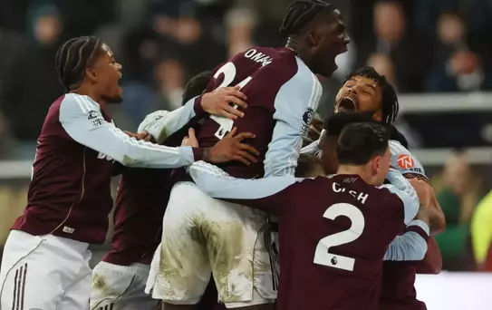 Aston Villa, deplasmanda Newcastle United'a şans tanımadı