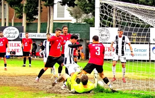 Çeşme Belediyespor'dan 90+9'da hayati galibiyet: Ligde kalmayı garantiledi