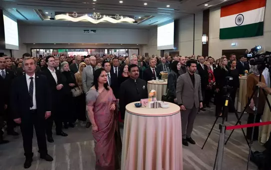 Hindistan'ın 77. Cumhuriyet Bayramı Ankara'da Kutlandı