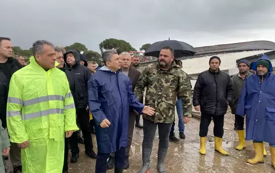 Antalya'da Hortum Zararları İncelendi