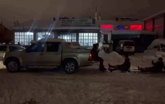 Sivas'ta Kar Eğlencesi