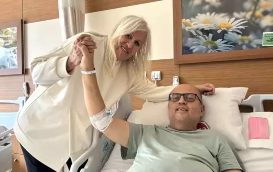 Çanakkale'de anneden oğluna böbrek nakli