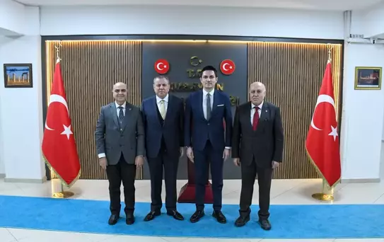 Belediye Başkanları Kaymakam Çakır'ı Ziyaret Etti