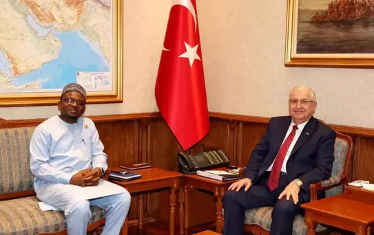 Yaşar Güler, Gana Büyükelçisi'ni Kabul Etti