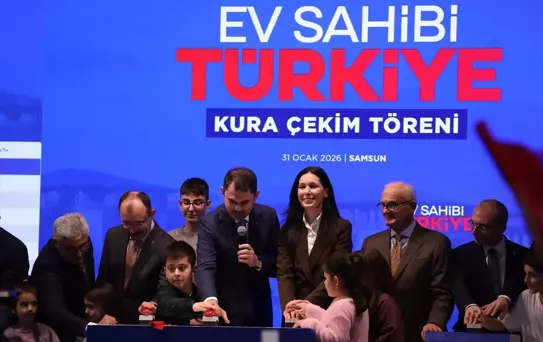 Samsun'da Yüzyılın Konut Projesi'nde Kura Çekimi Gerçekleştirildi