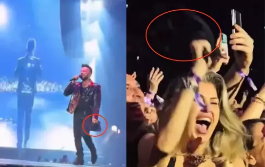 Tarkan'ın terli havlusunu alan hayranı mutluluktan çığlık attı