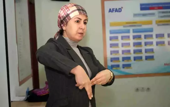 AFAD'dan İşitme Engellilere Eğitim