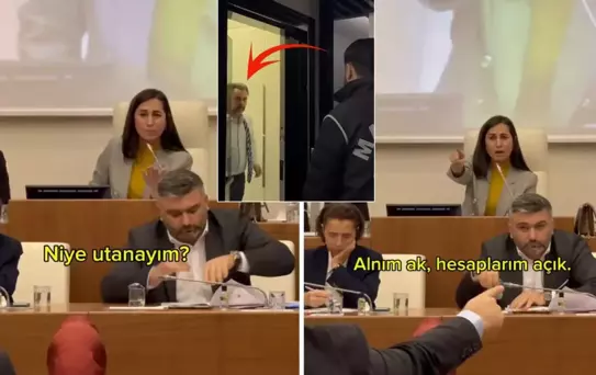 Özlem Gürzel'in 'Kimsenin evinde basılmadım' çıkışı belediye meclisini karıştırdı