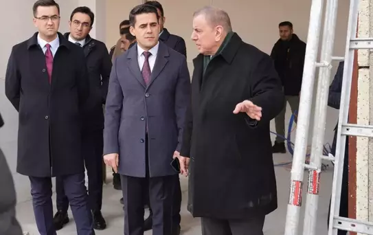 Midyat'ta Yeni Adliye Binası İnşaatı Devam Ediyor