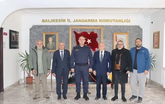 Gazeteciler Cemiyeti, Jandarma Komutanı Özer'i Ziyaret Etti