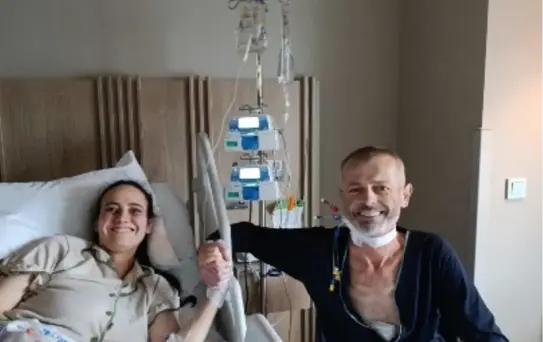 Kızı Can Vererek Babasına Hayat Bağladı
