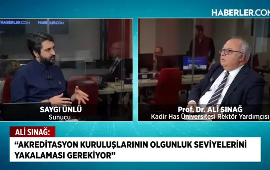 Prof. Dr. Ali Sınağ: Akreditasyon üniversiteler için kritik bir gereklilik