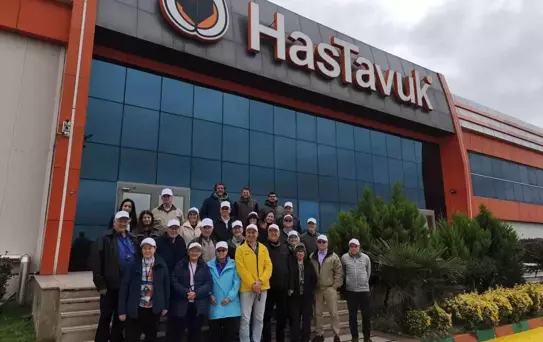 HasTavuk, Kansaslı Tarım Heyetini Ağırladı