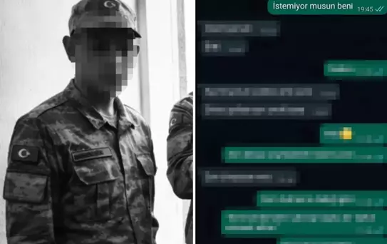 Askere giden genç, sevgilisinden gelen mesajla adeta yıkıldı
