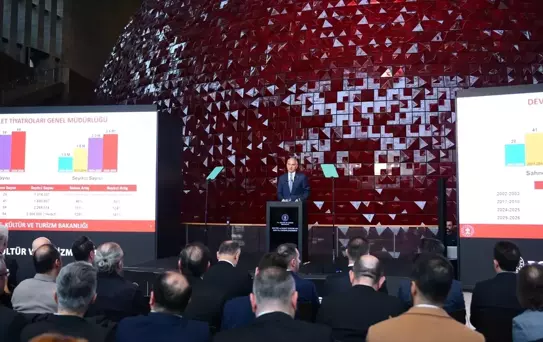 Kültür ve Turizm Bakanı Ersoy, geçen yılki kültür ve sanat verileri ile 2026 hedeflerini açıkladı Açıklaması