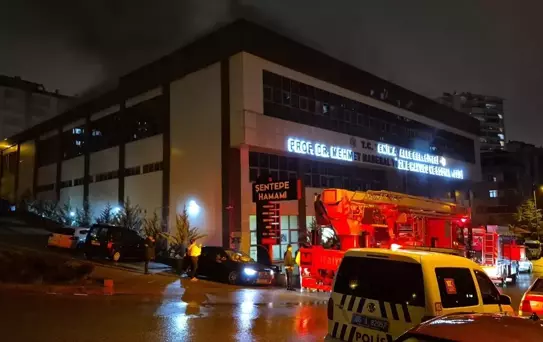 Yüzme Havuzunda Yangın Söndürüldü