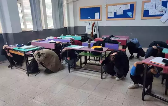 Alanya'da Afet Farkındalık Tatbikatı