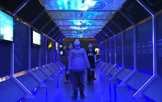 Erzurum'da Uzay Sergisi Çocuklara Bilim Aşılıyor