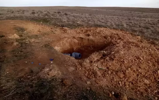 Sivrihisar'da Kaçak Kazı Operasyonu