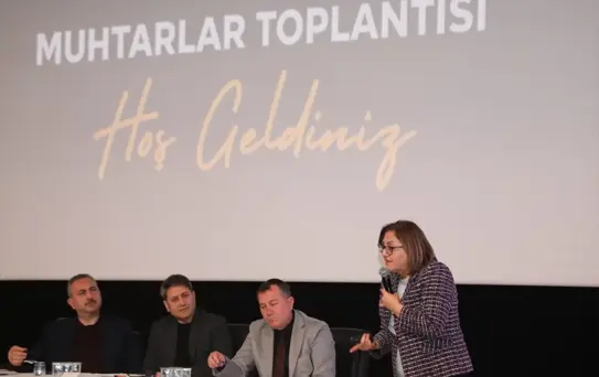 Muhtarlar Toplantısı Nizip'te Yapıldı