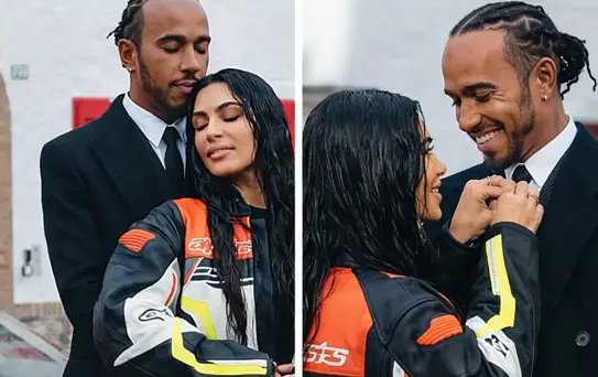 Kim Kardashian Lewis Hamilton aşkı fotoğraflarla kanıtlandı