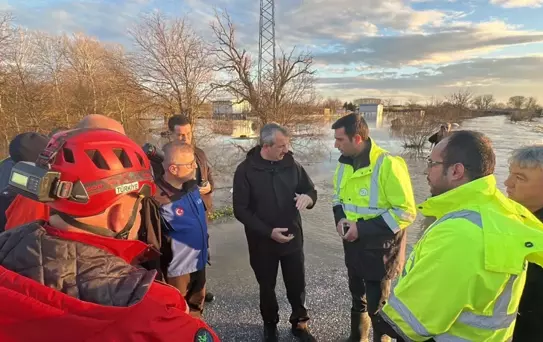 Meriç Nehri Taşma Tehlikesi Yok