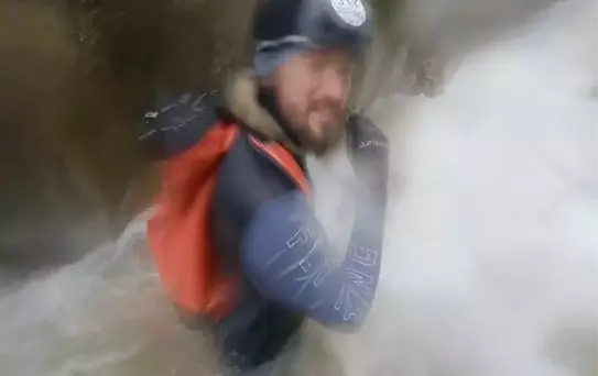 Dağcılar Sölöz Kanyonu'nda Zorlu Anlar Yaşadı