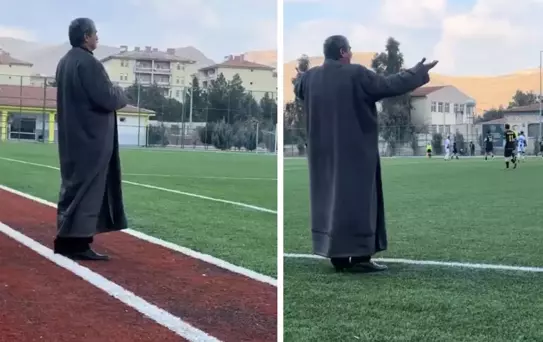 Mardinli Jorge Jesus'un saha kenarındaki tarzı olay oldu