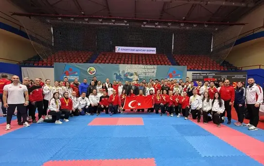 Türk Karatecilerden Balkan Şampiyonası'nda Başarı