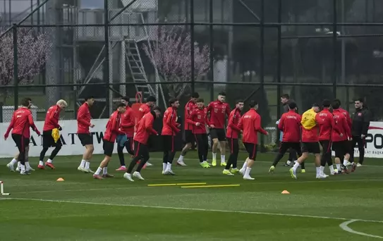 A Milli Takım Romanya'ya Hazırlanıyor