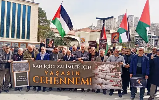 Malatya'da ABD ve İsrail Protestosu