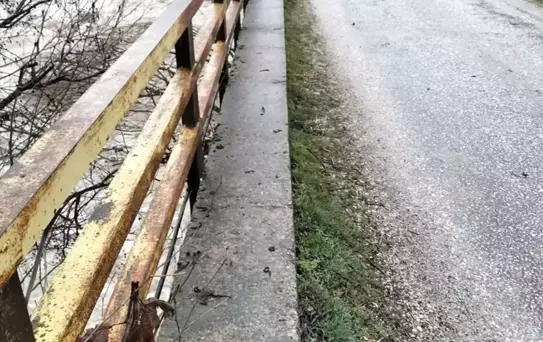 Denizli'de Sağanak Sonrası Köprü Hasarı