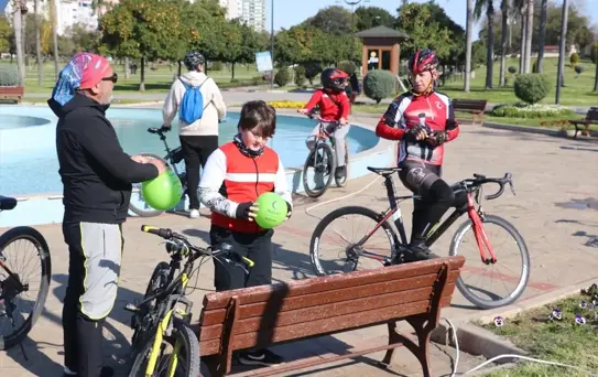 Adana'da Yeşilay Haftası Bisiklet Turu