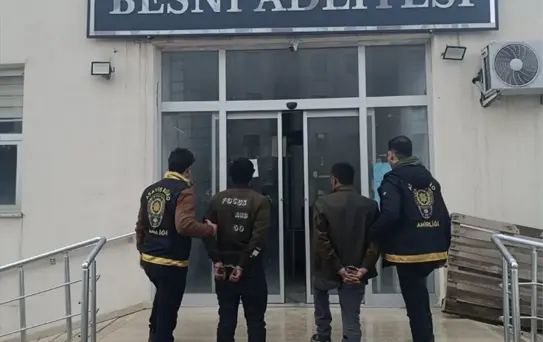 Besni'de Hırsızlık Operasyonu: 2 Tutuklama