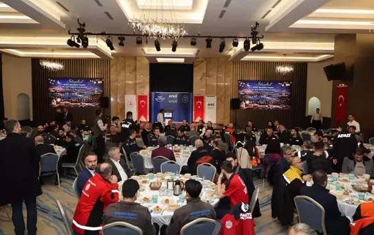 AFAD ve STK'lar İftar Programında Buluştu