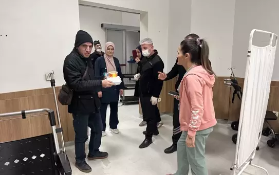 Hastanede Ramazan İkramı